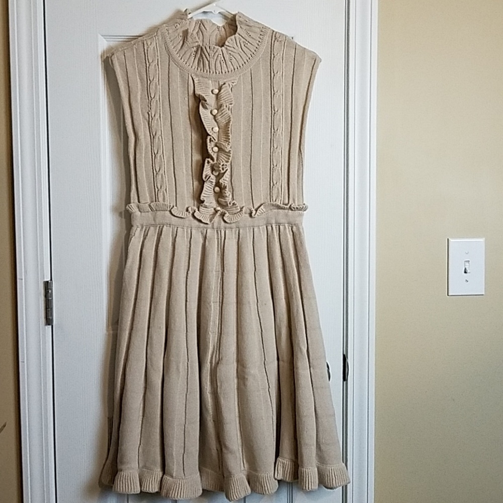 Jessica Simpson Cute Beige sweater dress